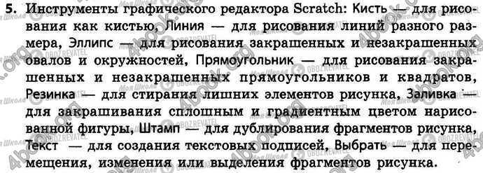 ГДЗ Інформатика 4 клас сторінка §.15 Зад.5